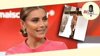 Sophia Thomalla erklärt bei Sandra Maischberger umstrittenes KreuzFoto [upl. by Rubi]