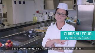 La recette du CHEF  le lieu noir en croûte de Sarrasin [upl. by Sollie549]