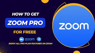 How to get ZOOM PRO version for FREE [upl. by Emma]