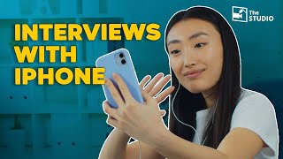 How to Record Interviews with an iPhone [upl. by Enialedam]