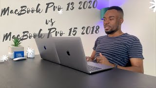 MacBook Pro 13 2020 vs MacBook Pro 15 2018 [upl. by Hammond]