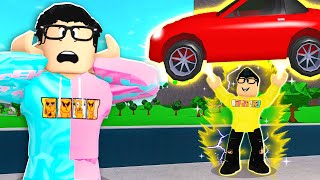 Baby Hyper Has SUPERPOWERS Roblox Bloxburg [upl. by Eilarol]