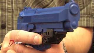 Crimson Trace Rail Master Pistol Mounted Laser Sight Dvorcom [upl. by Rhiamon]