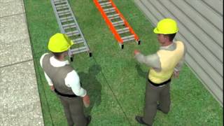 ElectrocutionWork Safely with Ladders Near Power Lines [upl. by Dannon360]