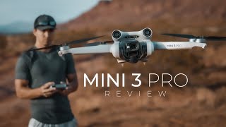 DJI Mini 3 Pro Review  Best Starter quotPROquot Drone [upl. by Joy]