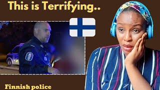 Finnish Police Responding To A Knife Attack Reaction [upl. by Ahsyia166]