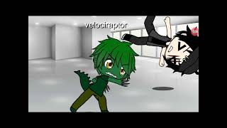 Ataques dos velociraptor no carnossauro 2 em gacha life [upl. by Paterson869]