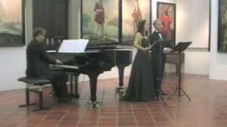 RSchumann  Four Duets for soprano and tenor op78 No 12 [upl. by Einnim]