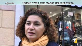 Unioni civili due madri per una figlia [upl. by Eiramait]