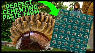 Unlimited Cementing Paste Farm in ARK  Unlimited CP guide [upl. by Htnamas]