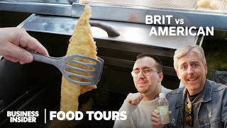 Finding The Best Fish And Chips In London  Food Tours  Insider Food [upl. by Alyehc765]