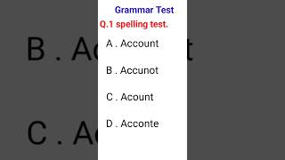 Spelling testgrammartest shortvideos ashokeducation gk Ashoksirgkashoksirgk [upl. by Sorkin]