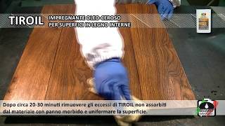 marbecsrlitaly  Trattamento impregnante olioceroso effetto invecchiato su superfici in legno [upl. by Prentice552]