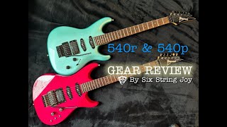 SSJ  1987 Ibanez 540p vs 1988 Ibanez 540r  Gear Review [upl. by Inanak]