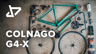 DREAM BUILD GRAVEL BIKE  Colnago G4X  NEW Shimano GRX DI2  LUFT [upl. by Enilarac]