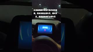 The BYD Dolphin experienced a complete communication failure while driving byd byddolphin [upl. by Neruat164]