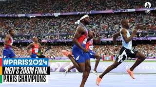 Mens 200m Final  Paris Champions [upl. by Dasha]