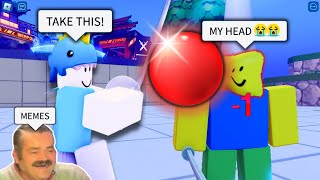 Roblox DEATH BALL FUNNY MOMENTS Memes [upl. by Karil]