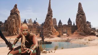 Conan Exiles  quot The City of Al Merayahquot fully decorated Xbox no mods [upl. by Oivlis]