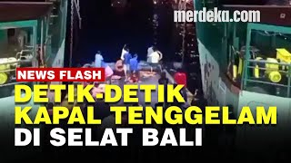 Kapal Feri KMP Yunicee Tenggelam Dekat Pelabuhan Gilimanuk [upl. by Lilahk]