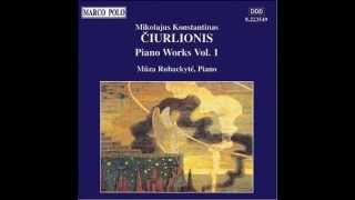 MŪZA Rubackytė MKČIURLIONIS Piano Works Vol 1  12  Prelude VL 188 [upl. by Koressa834]