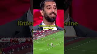 Arda Turan milli maçta neden gülerek oyundan çıktığını anlatıyor [upl. by Nylatsyrc]