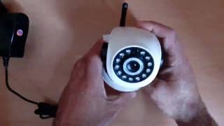 Sricam SP017 Cámara Ip de Vigilancia Cámara IP conectable por cable o Wi Fi [upl. by Wayne]