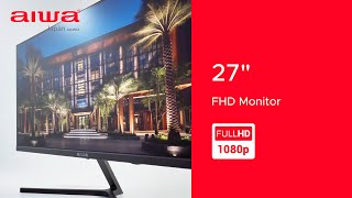 Aiwa 27quot FHD Monitor AWM2725B [upl. by Narat]