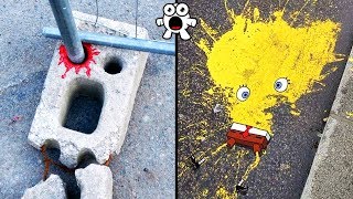 Genius Graffiti Art That Will Make You Smile [upl. by Madson977]