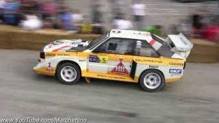 5Cylinder Madness Audi Quattro GroupB in Action [upl. by Acinomed]