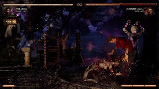 Flashy High Damage 56 w Mileena and Khameleon  MK1 [upl. by Ime800]