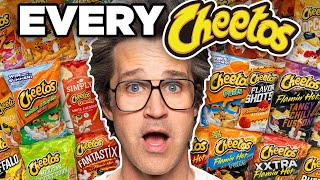 We Tried EVERY Cheetos Flavor [upl. by Darsie677]