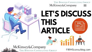 Consulting case interview example McKinsey BCG Bain Deloitte et al Lets discuss this article [upl. by Elly]