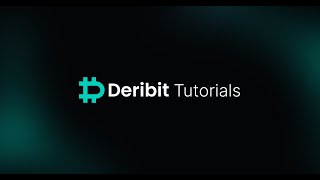 How do Limit orders work at Deribitcom [upl. by Barta]