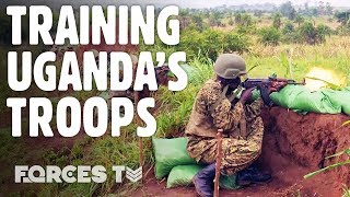 Why Are The British Military Training Ugandas Soldiers  Forces TV [upl. by Donela]