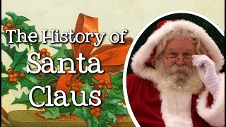 The History of Santa Claus St Nicholas and the Origin of Santa  FreeSchool [upl. by Roe]