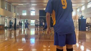 St Aloysius vs Trinity Grammar  2nds Volleyball  Set 3 [upl. by Lipski]