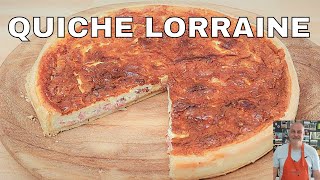 Comment faire la quiche lorraine très rapidement et facilement [upl. by Helyn]