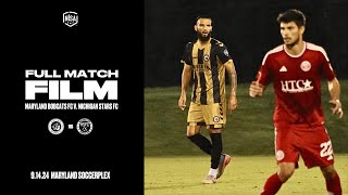 Full Match Film  Maryland Bobcats FC v Michigan Stars FC [upl. by Kciderf]