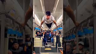 People reaction🔥 respect calisthenics planche frontlever motivation fitness pushups pullups [upl. by Neenad636]