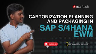 Cartonization Planning and Packaging in SAP S4HANA EWM  ZaranTech [upl. by Oile]