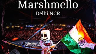 Marshmello live concert in Delhi NCR 2024  Marshmello India tour of 2024  Sunburn Holi Weekend [upl. by Niddala487]