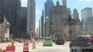 Driving down Michigan Ave ChicagoIL 4k [upl. by Neenej]