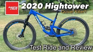 2020 Santa Cruz Hightower  Test Ride and Review  Ultimate Dad’s Bike [upl. by Inalaeham]