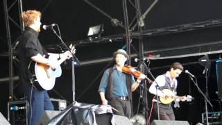 Police Dog Hogan  Galway Girl Steve Earle cover live at Wychwood festival  2nd June 13 [upl. by Acisey303]