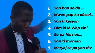 Yon bon sòlda pa janm pèdi nan batay  Yon ti kesyon  Psalmiste Chalostin  Compilation Evangelique [upl. by Sivel108]