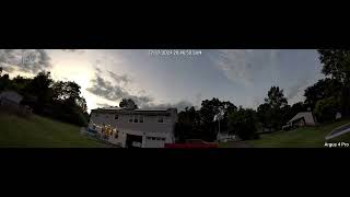 REOLINK ARGUS 4 Capturing Sunset TimeLapse [upl. by Armillia]