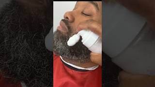 SHARP BEARD Transformation  Shape Up and Razor ‼️💈 [upl. by Alorac]