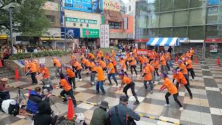 【町田市認知症友の会】町田夢舞生ッスイ祭2024 小田急駅前東口広場会場 ステージ形式 yosakoi dance [upl. by Sandeep]