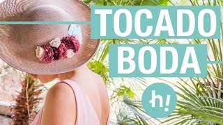 Cómo hacer un tocado para bodas· Handfie DIY [upl. by Chambers]